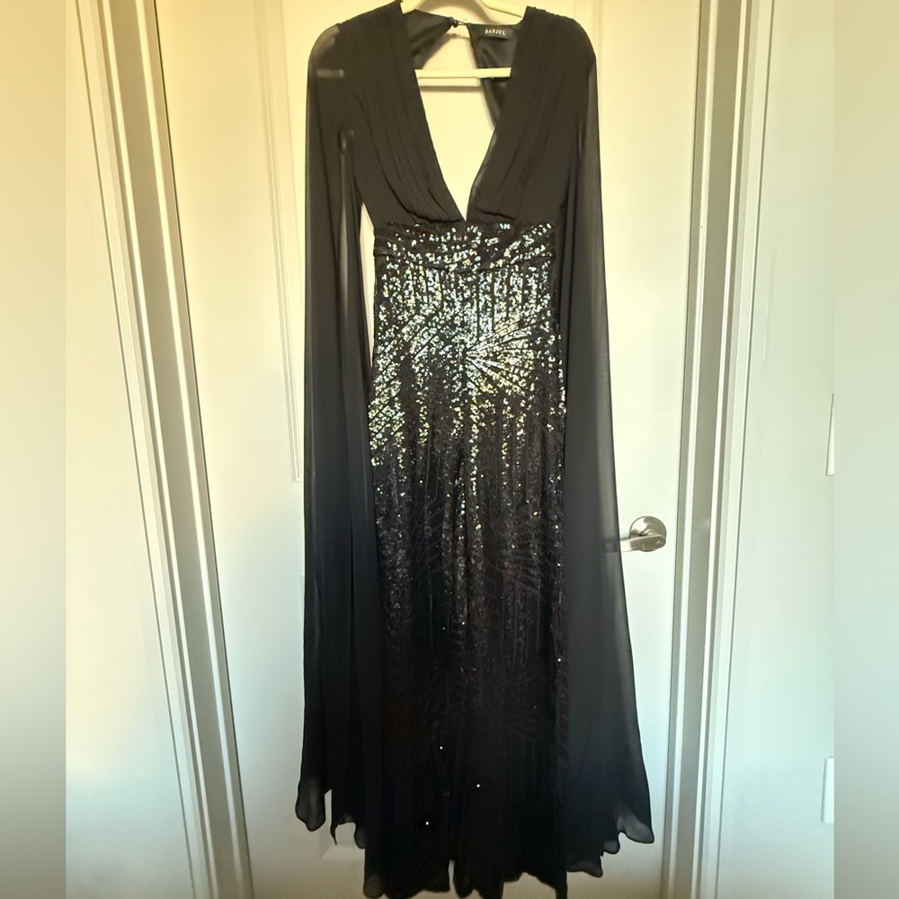 Elegant Black Sequin jumpsuit